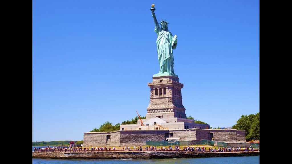 Statue of Liberty in New York City; Shutterstock ID 143413759; PO: Kids Website for March; Job: Hillary Leo; Client: KIDS WEB
