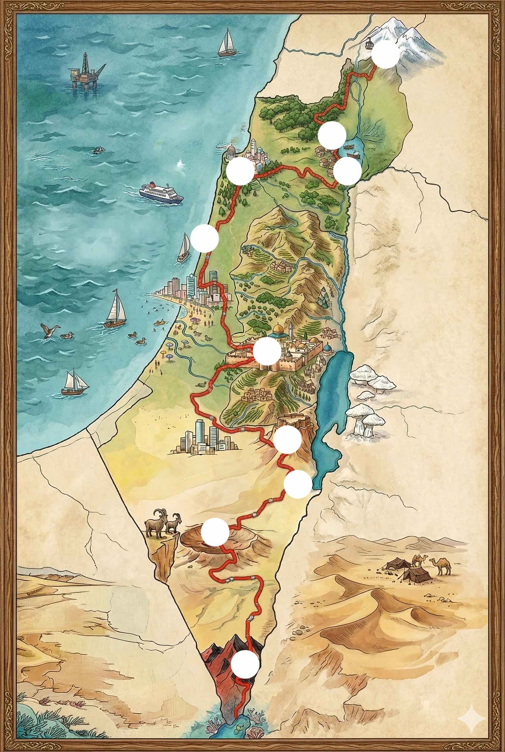 מפת שביל ישראל