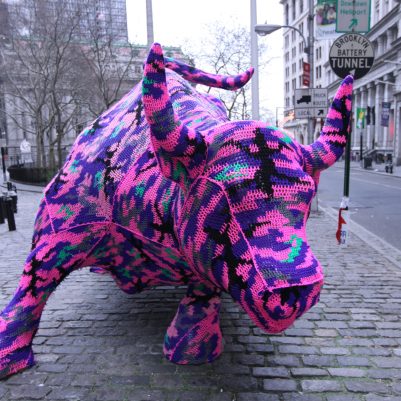 01. Olek_Wall Street Bull